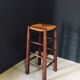 Brutalist Bar Stool from Charles Dudouyt, France, 1940s