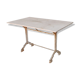 Table extérieure époque Art déco cubiste