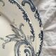 6 “Iris” Clairefontaine ironstone dessert plates