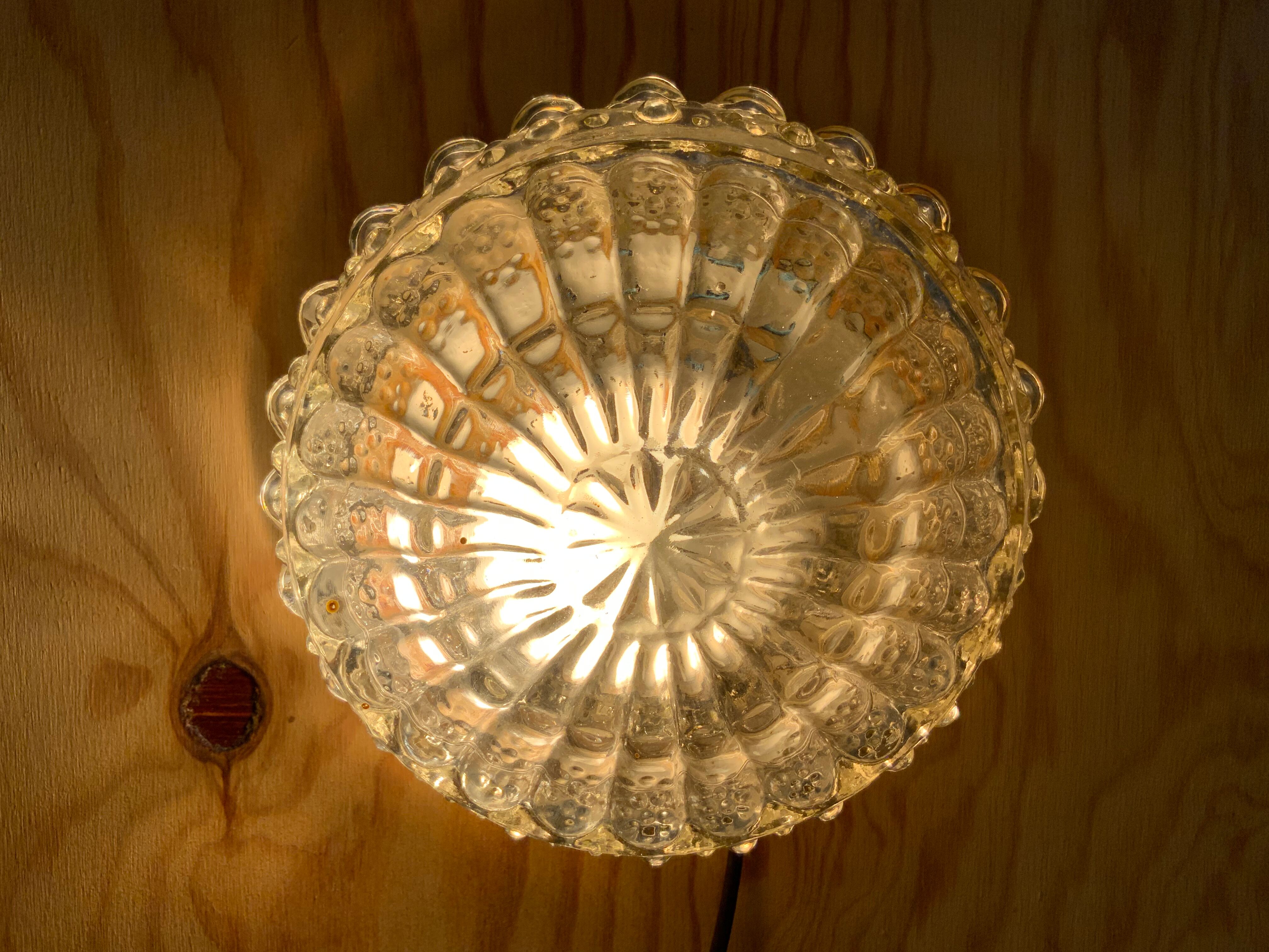 Plafonnier rond vintage