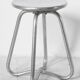 tubular design stool in aluminium cast