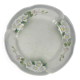 Round plate Art Nouveau KG Lunéville, model "Pommier", 1900-1930