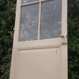 Porte de communication ancienne vitrée, 81x224cm