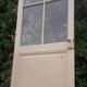 Old glazed communication door, 81x224cm