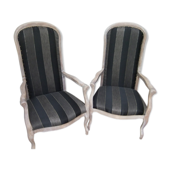 Voltaire armchairs