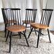 Set of 4 Scandinavian chairs Fanett by Ilmari Tapiovaara – 60s