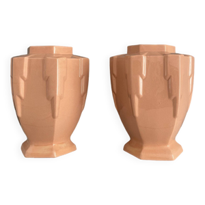 Paire de vases Art Déco