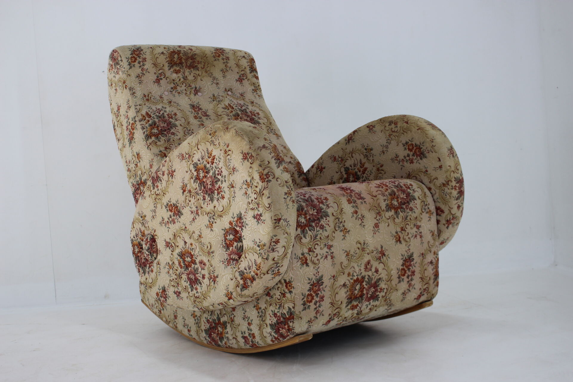 1960s rocking chair Czechoslovakia