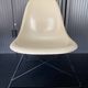 Eames lounge chair white fibre parchment base cat’s cradle Herman Miller