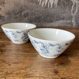 Two Ravanel opaline bowls