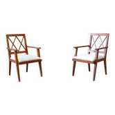 Ensemble de deux fauteuils de salon français anciens