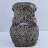 vintage pyrite stone owl candlestick