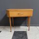 small hallway cabinet in unusual shape 1960s