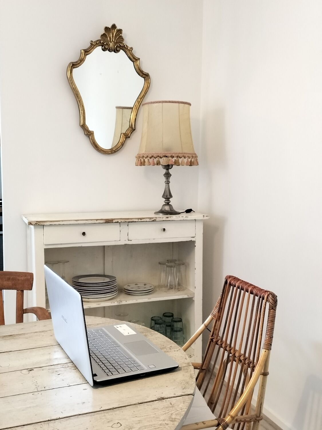 Vintage bohemian lamp