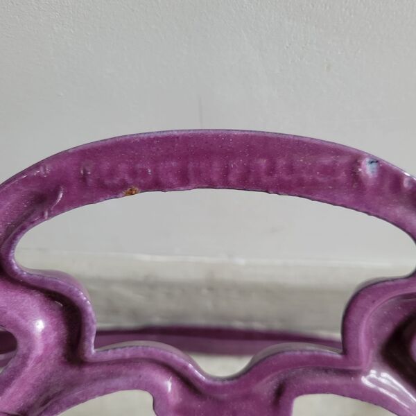 Ensemble de salle de bain fonte émaillée miroir porte ser