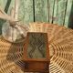 Vintage wooden and metal box
