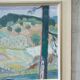 Gerhard Karlmark, Modern Landscape, 1960s, Oil on Panel, Framed