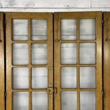 Four-leaf partition door