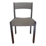 Vintage wood and fabric chair