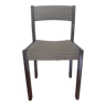 Chaise vintage bois et tissu
