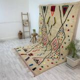Handmade wool berber rug 260 x160 cm