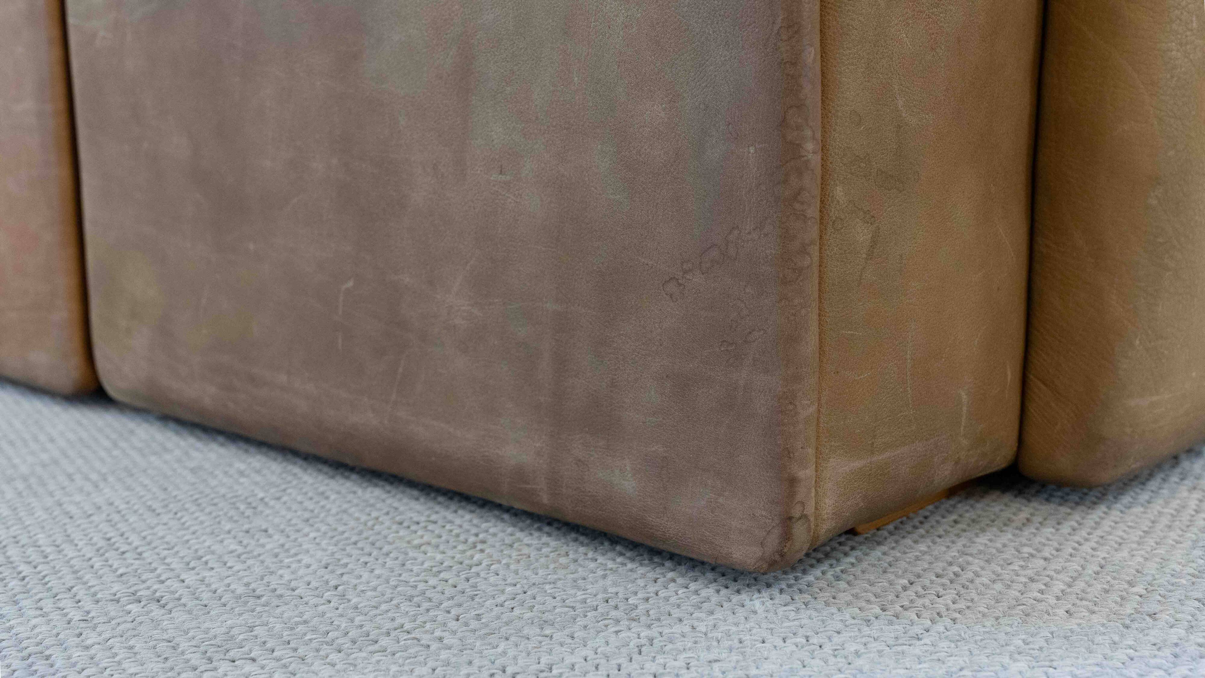 Modular De Sede Sofa DS-12 in cognac leather, 70s