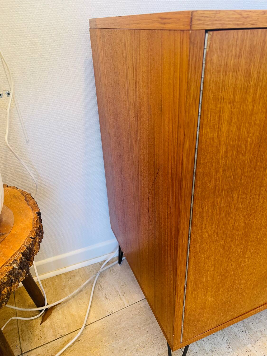 Vintage Scandinavian teak sideboard – 1960