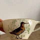Saucière en faïence de Gien
