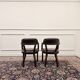 Set of English Chesterfield Desk Chairs