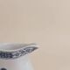 Set of 6 coffee cups and milk jug