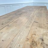 Large fir work table, 1940s