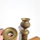 Pair of 19th century Neoclassical candlesticks