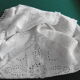 Teacloth overnappe or curtain linen lace hand