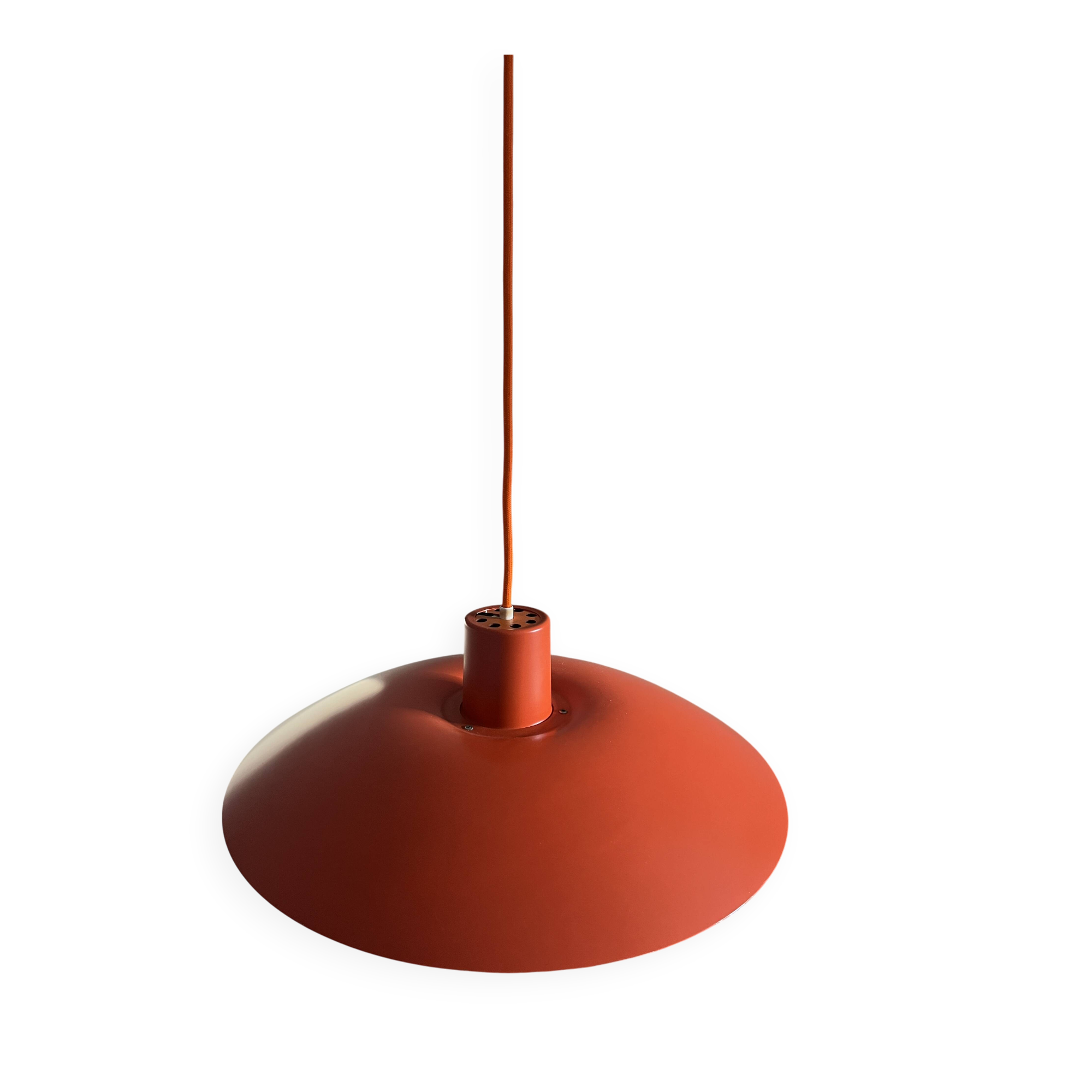 Vintage Louis Poulsen PH4/3 red - Poul Henningsen - danish design pendant