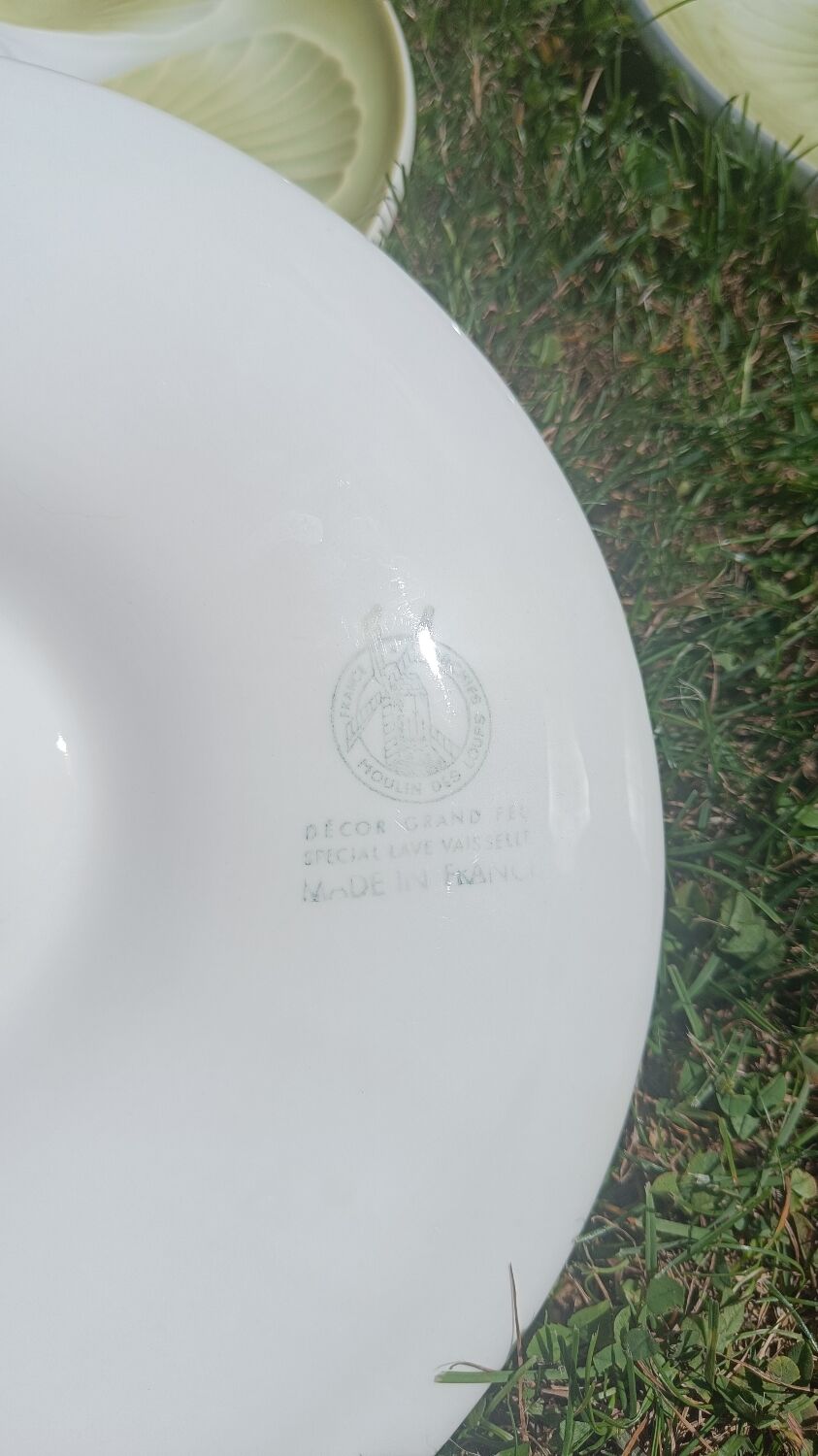 Seafood earthenware plates