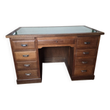 Solid oak minister's desk