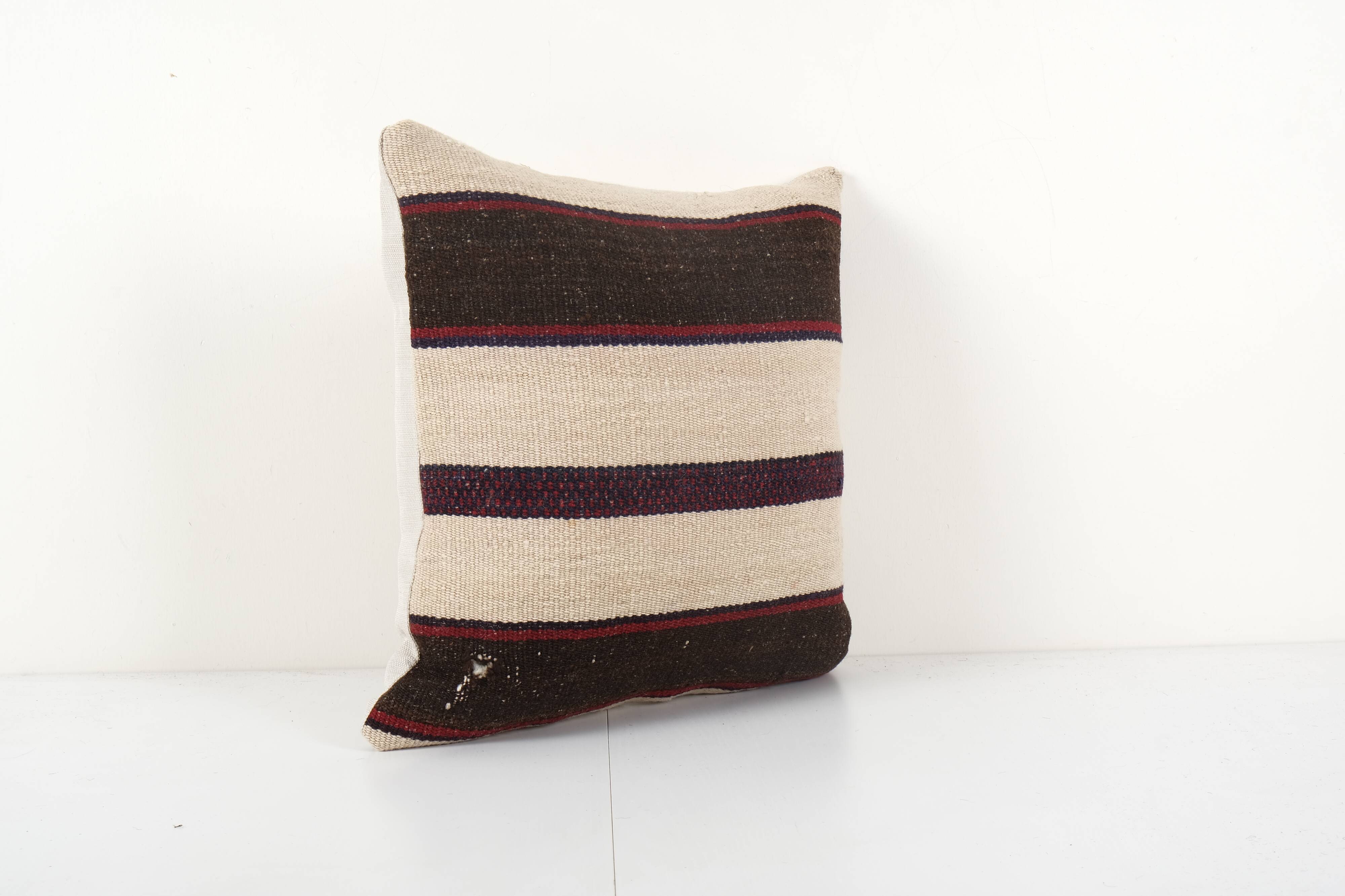 Hemp turkish kilim pillow