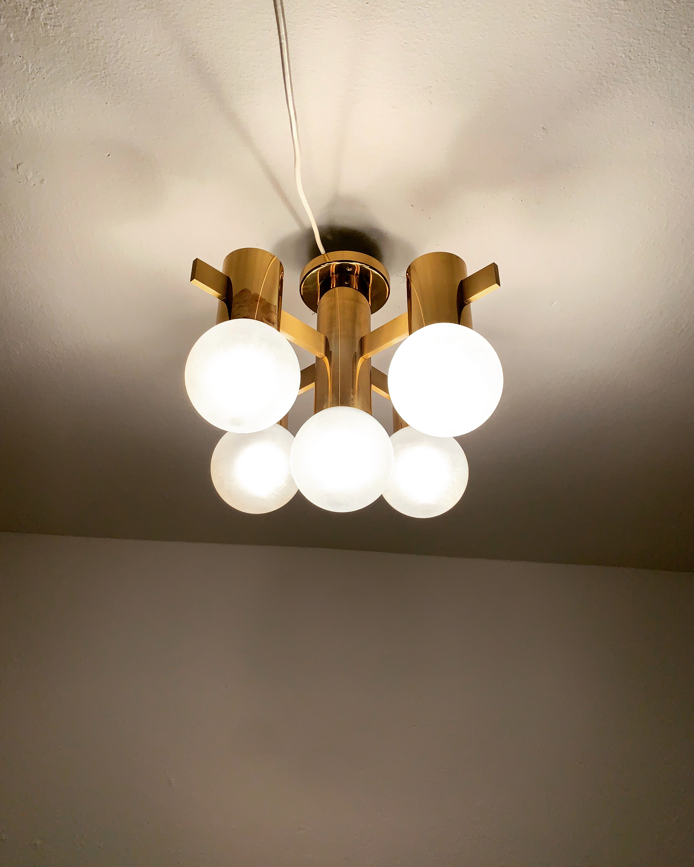 Swedish chandelier by Hans Agne Jakobsson