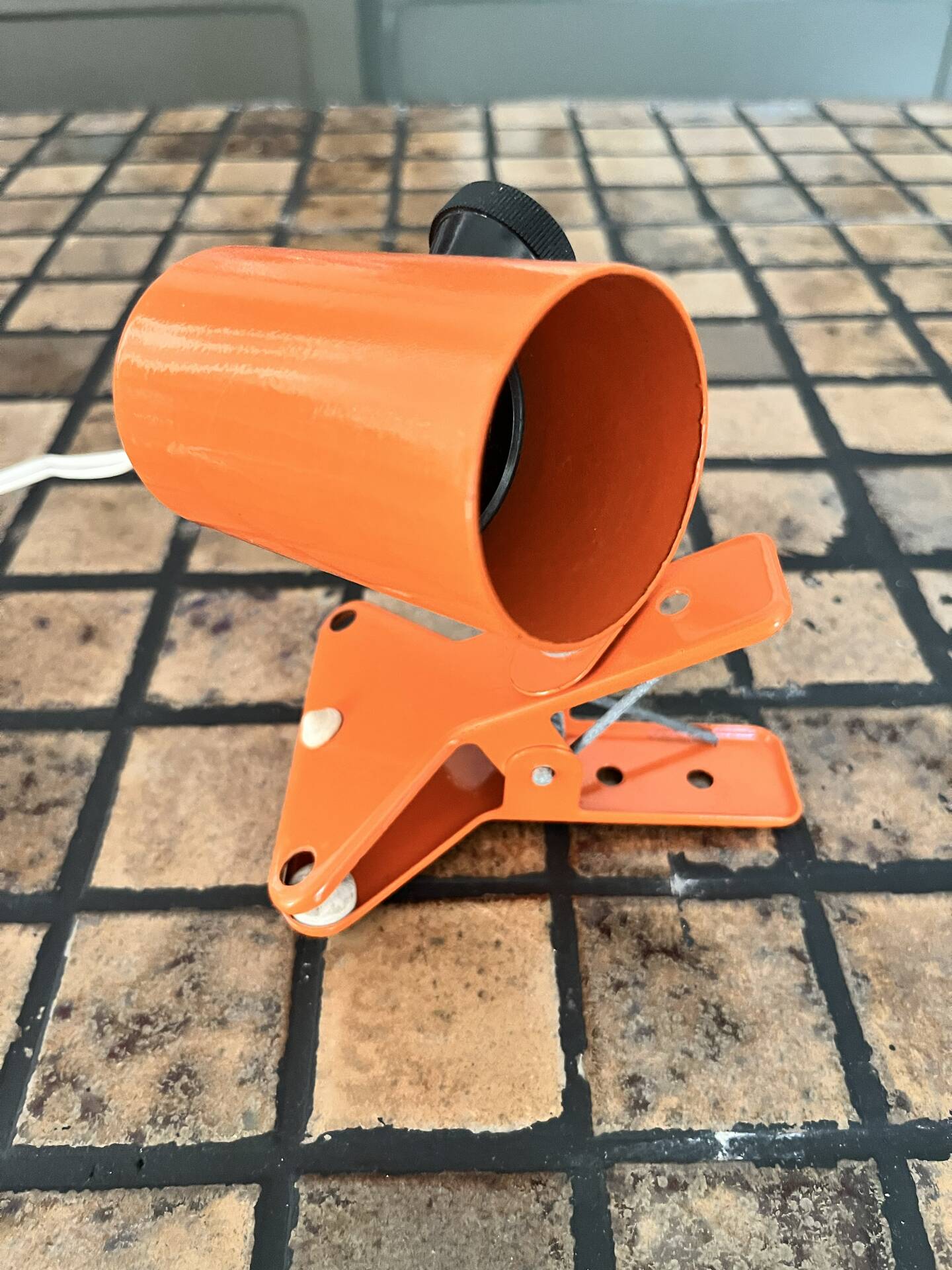 Orange spot pin