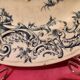 6 large Gien flat plates with hunting decor