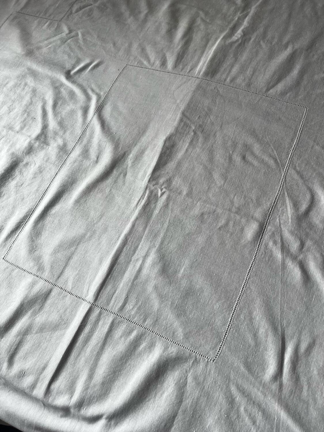 White duvet cover