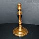 Antique candle holder, carved in bronze, 18th century.