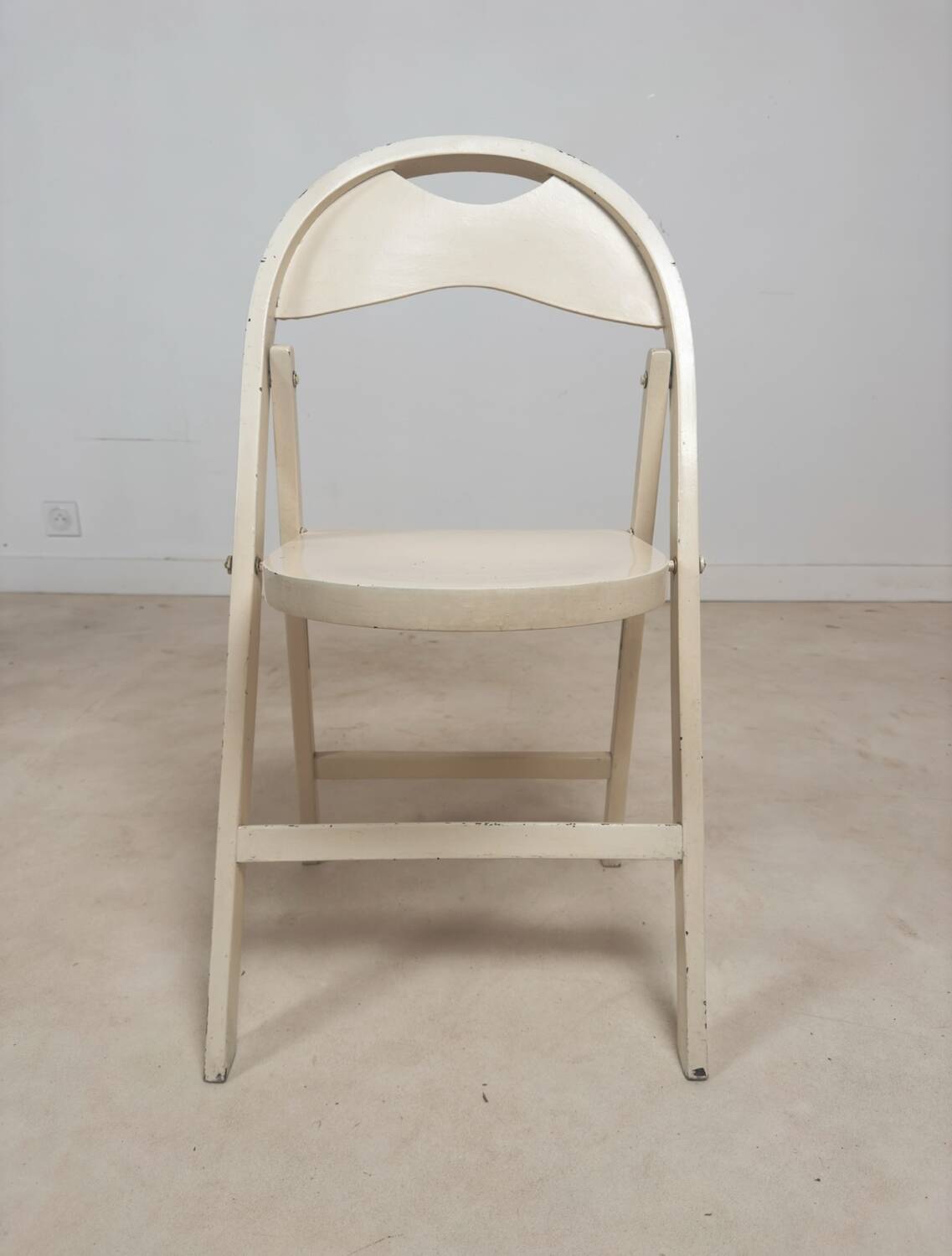 Set of 5 folding chairs from the 1930s by Thonet Mundus.