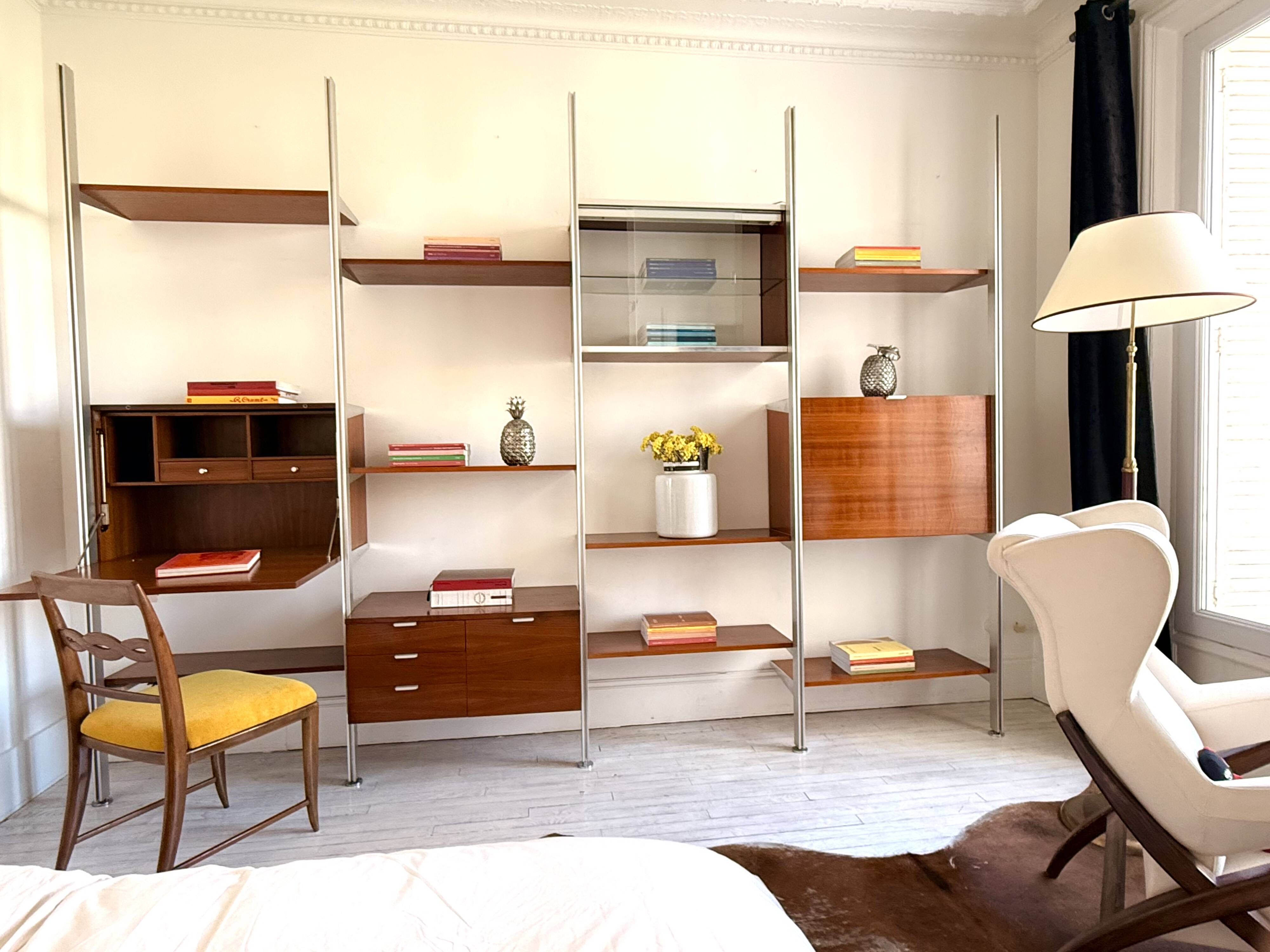 Modular floor library CSS George Nelson by Mobilier International