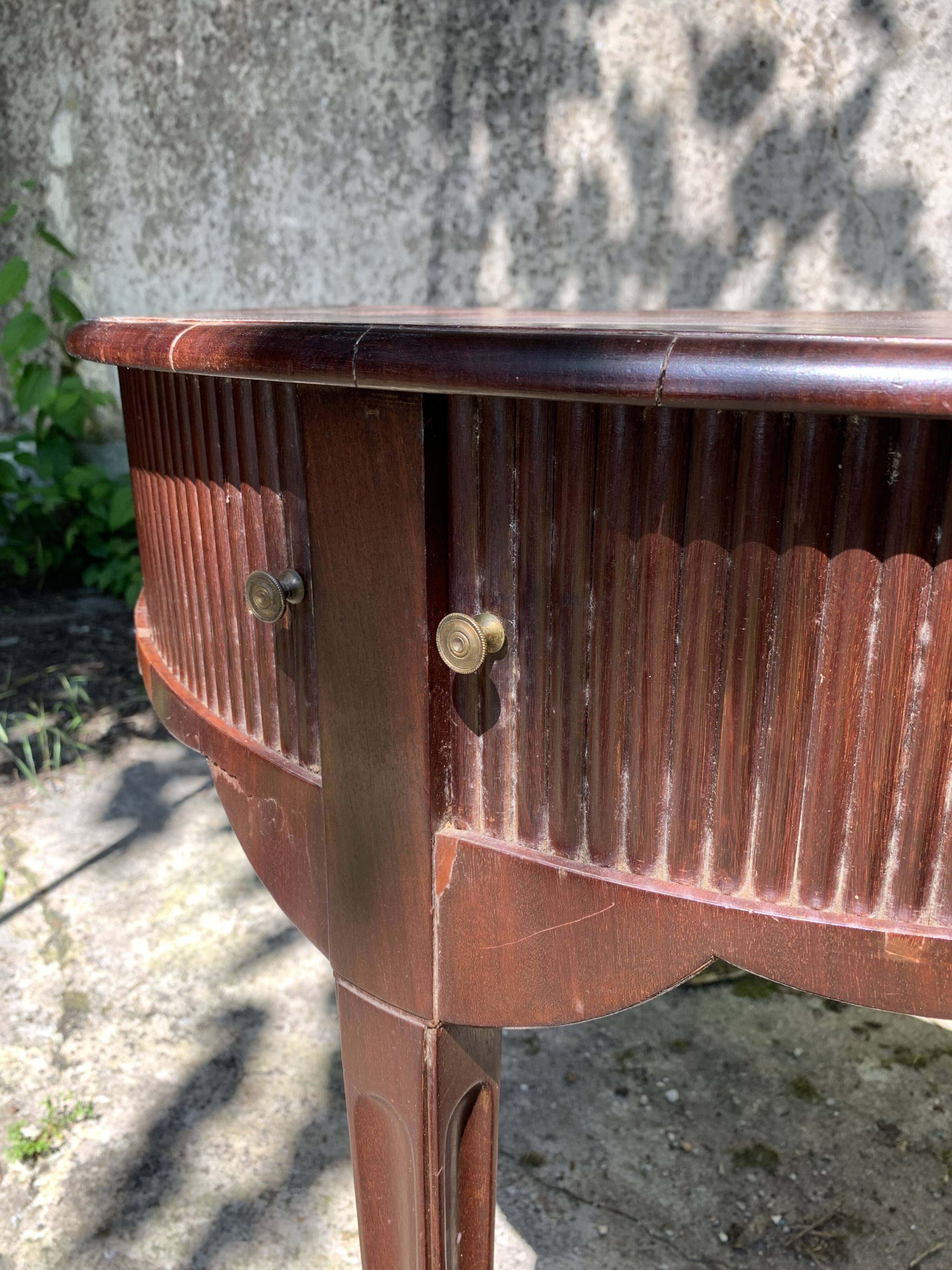 Dutch mahogany console 19th century