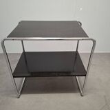 Bauhaus Side Table Attributed to Marcel Breuer, Czechoslovakia