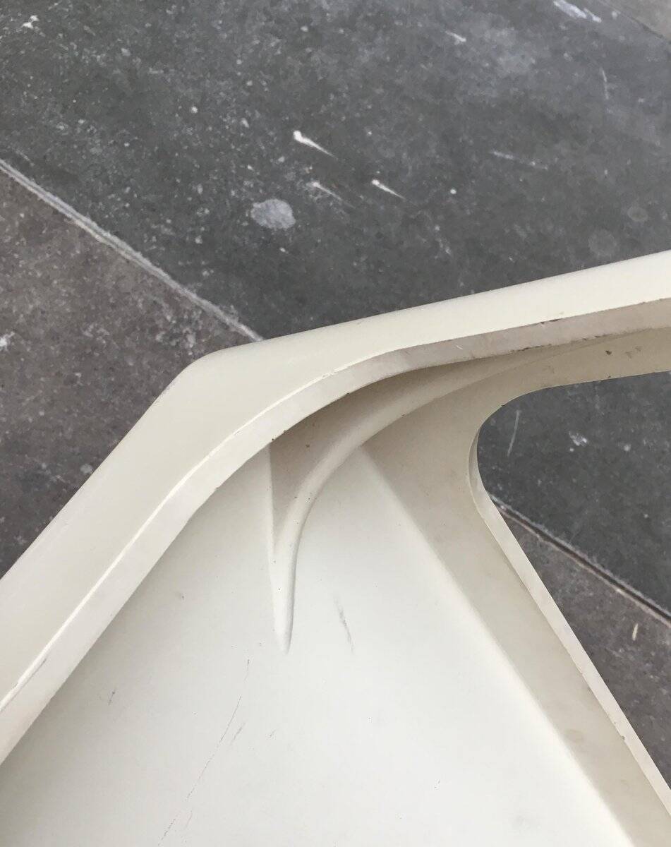 Vintage Space Age Coffee Table by Preben Fabricius