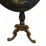 Tilting gueridon Napoleon III; Venetian scene in moonlight; D50cm
