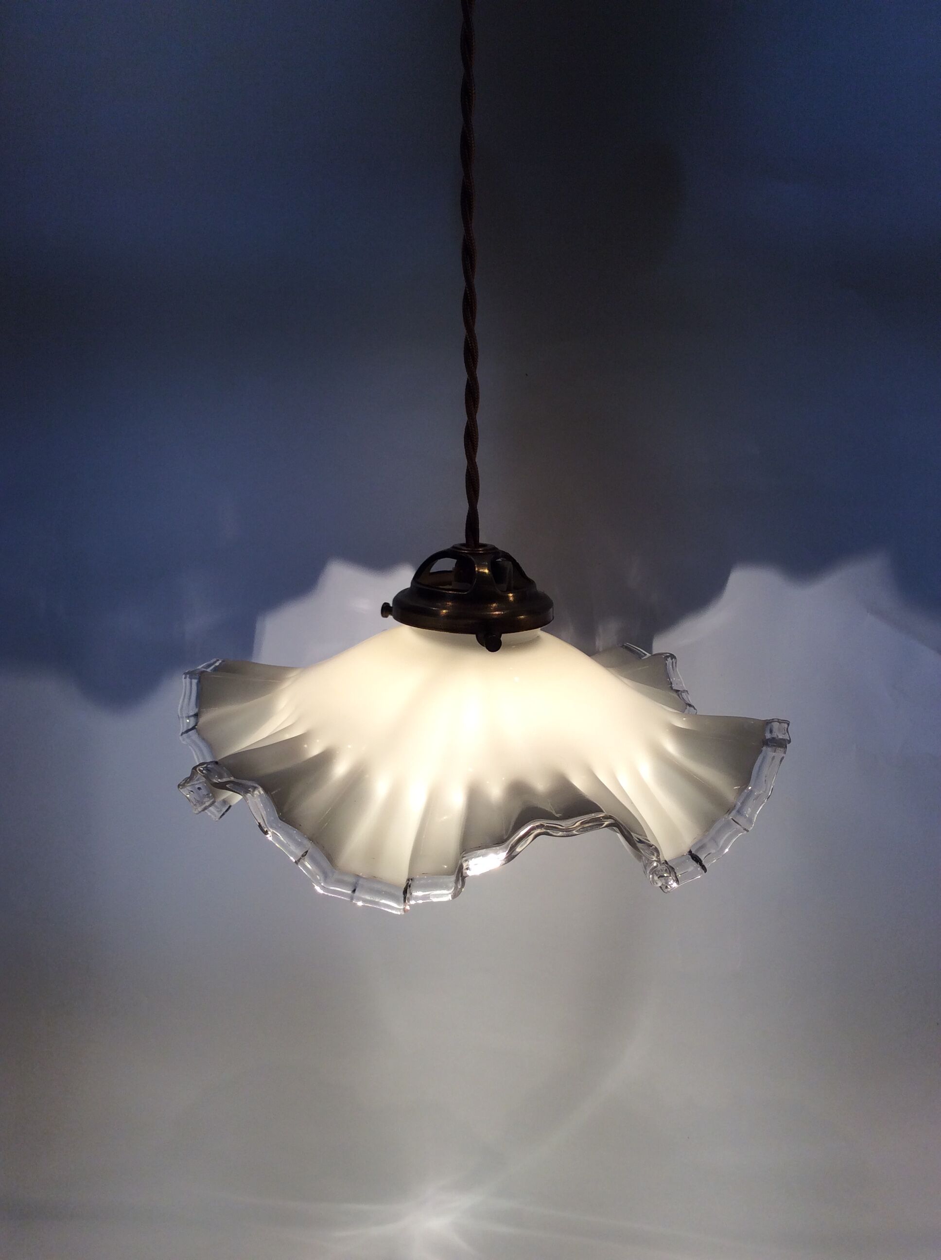 Hanging in opaline vintage