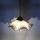 Suspension en opaline vintage